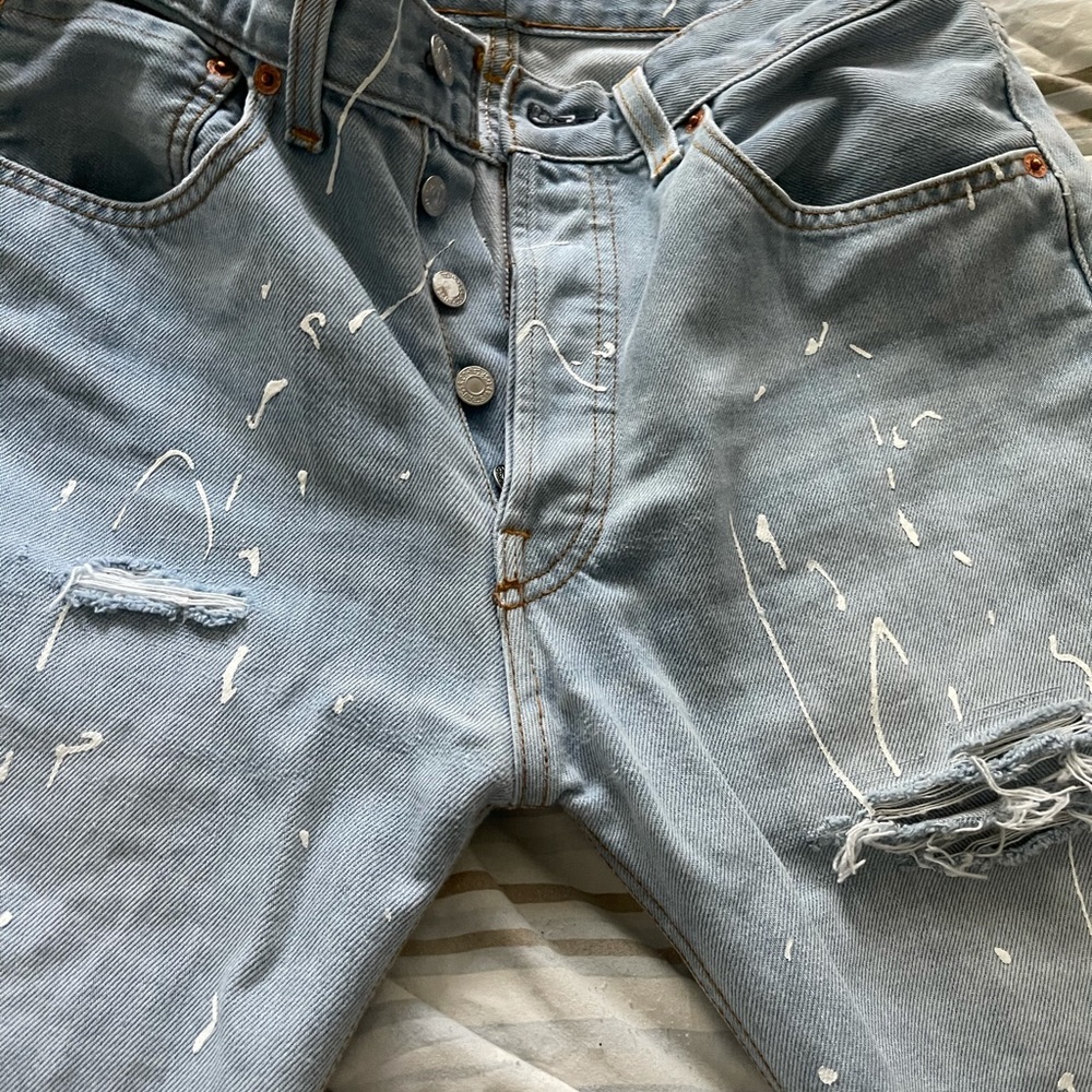 Selling custom made Levi’s jeans - Picture 3 of 4